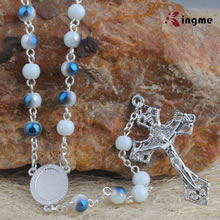 Glass beads rosary